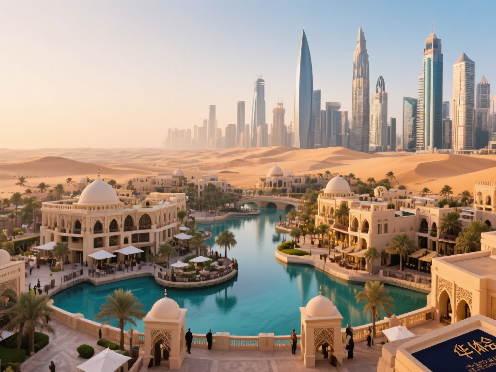迪拜华体会 (迪拜华体会:探索奢华与文化的完美融合之旅) 在阿拉伯联合酋长国的璀璨明珠中,有一个地方以其无与